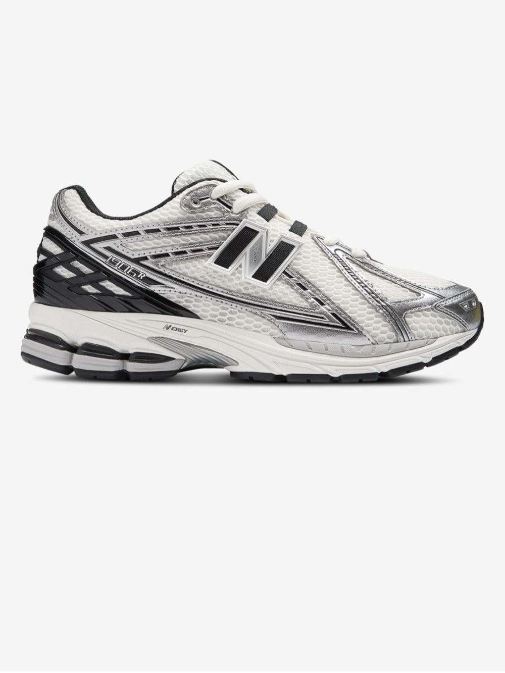 New Balance Men's 1906r White and Black Athletic Running Shoe